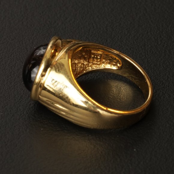 UTC Gold over 925 Silver ring (Unisex) - Picture 5 of 5